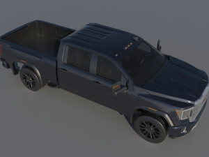 GMC Sierra 2500 2022 3Dプリントモデル