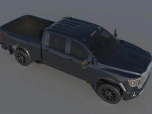 GMC Sierra 2500 2022 3D Print Model