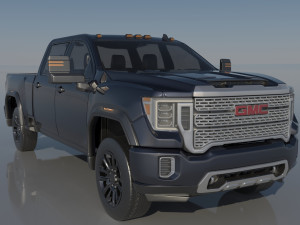 GMC Sierra 2500 2022 3Dプリントモデル