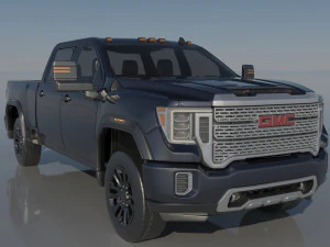 GMC Sierra 2500 2022 3D Print Model