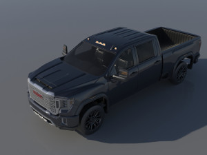 GMC Sierra 2500 2022 3Dプリントモデル