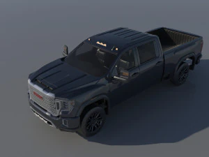 GMC Sierra 2500 2022 3D Print Model
