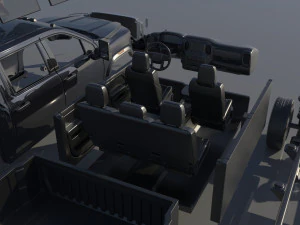 GMC Sierra 2500 2022 3D Print Model