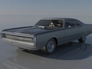 Chrysler 300-1970 Modello di stampa 3D