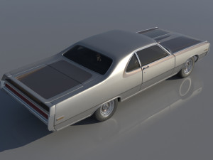 Chrysler 300 - 1970 3D-printmodel