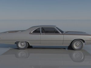 Chrysler 300 - 1970 3D-printmodel