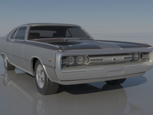 Chrysler 300 - 1970 3D-printmodel