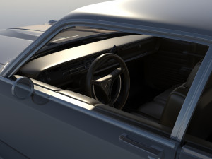 Chrysler 300 - 1970 3D-printmodel