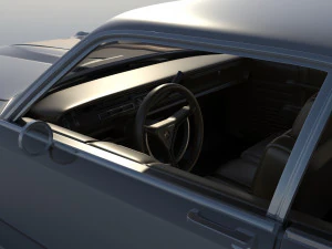 Chrysler 300 - 1970 3D Print Model