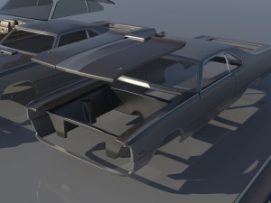 Chrysler 300 - 1970 3D-printmodel