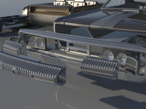Chrysler 300 - 1970 3D-printmodel