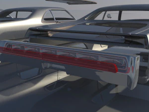 Chrysler 300 - 1970 3D Print Model