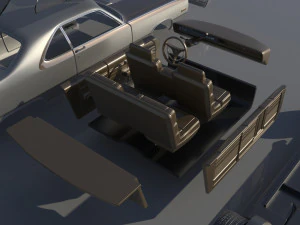 Chrysler 300 - 1970 3D Print Model