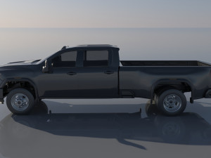 GMC Sierra 3500HD - 2022 3D Принт Модель