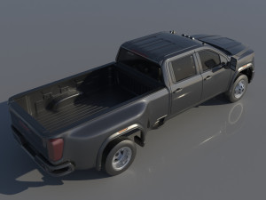 GMC Sierra 3500HD - 2022 3D Принт Модель