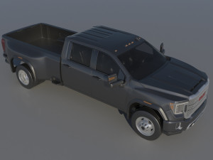 GMC Sierra 3500HD - 2022 3D Принт Модель