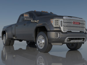 GMC Sierra 3500HD - 2022 3D Принт Модель