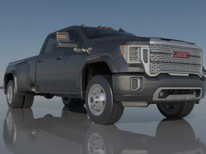 GMC Sierra 3500HD - 2022 3D Print Model