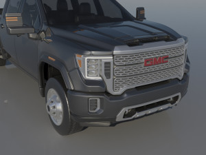 GMC Sierra 3500HD - 2022 3D Принт Модель