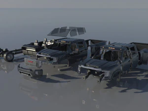 GMC Sierra 3500HD - 2022 3D Print Model