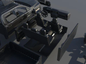 GMC Sierra 3500HD - 2022 3D Print Model
