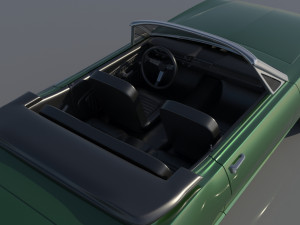 Fo-rd Mu stang 1965 Convertible 3D Принт Модель