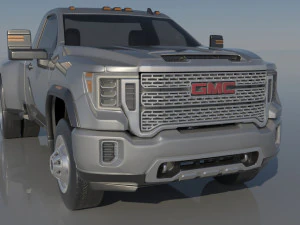 GMC Sierra 3500HD Regular Cab - 2022 3D Print Model