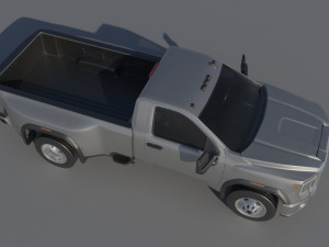GMC Sierra 3500HD Regular Cab - 2022 Modelo de Impressão 3D