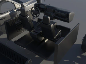 GMC Sierra 3500HD Regular Cab - 2022 3D Print Model
