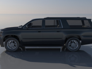 Chevrolet Suburban 12th Gen 3D 프린트 모델