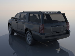 Chevrolet Suburban 12th Gen 3D 프린트 모델