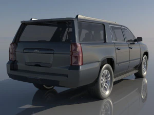 Chevrolet Suburban 12th Gen 3D Print Model