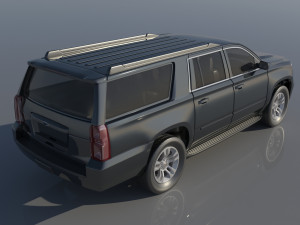 Chevrolet Suburban 12th Gen 3D 프린트 모델