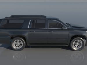 Chevrolet Suburban 12th Gen 3D 프린트 모델
