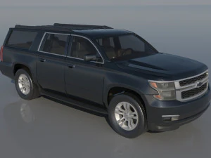 Chevrolet Suburban 12th Gen 3D Print Model