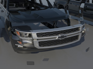 Chevrolet Suburban 12th Gen 3D 프린트 모델