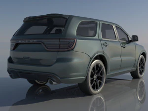 Dodge Durango SRT 3D Print Model