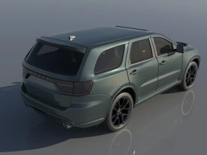 Dodge Durango SRT 3D Print Model