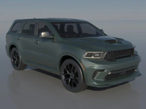 Dodge Durango SRT 3D Print Model