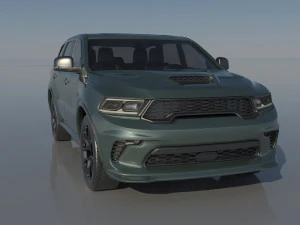 Dodge Durango SRT 3D Print Model