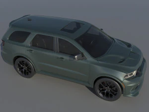 Dodge Durango SRT 3D Print Model