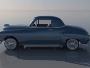 Plymouth Business Coupe 1949 3D Print Model