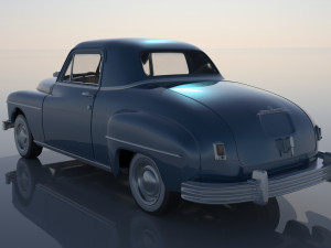 Plymouth Business Coupe 1949 Modelo de Impressão 3D