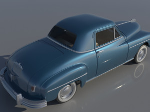 Plymouth Business Coupe 1949 Modelo de Impressão 3D