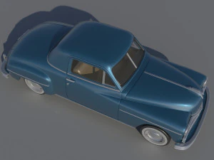 Plymouth Business Coupe 1949 3D Print Model