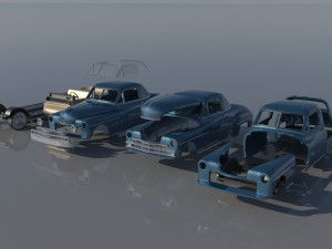 Plymouth Business Coupe 1949 Modelo de Impressão 3D