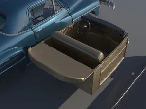 Plymouth Business Coupe 1949 3D Print Model