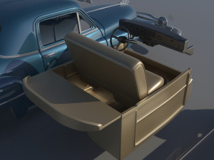 Plymouth Business Coupe 1949 Modelo de Impressão 3D