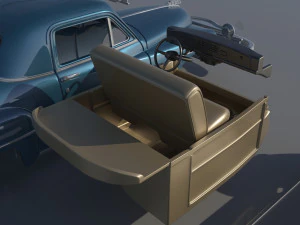 Plymouth Business Coupe 1949 3D Print Model