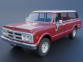 GMC Suburban 1972 3D Print Model